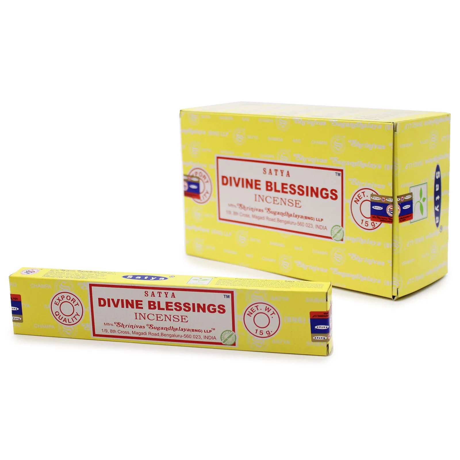 Vonné Tyčinky Satya - 15g - Božské Požehnání