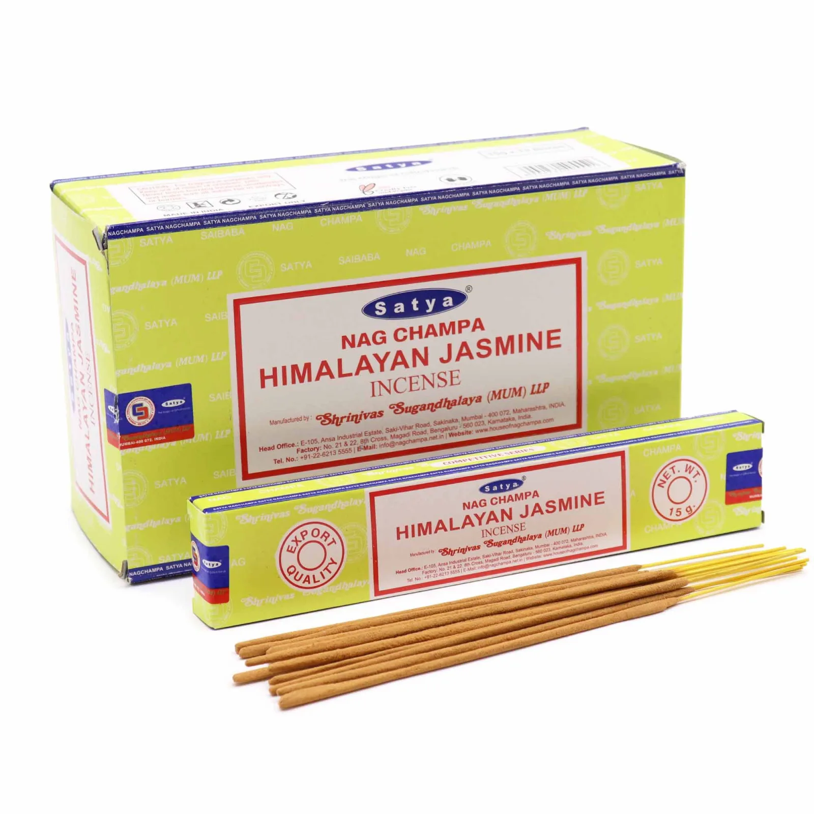 Vonné Tyčinky Satya - 15g - Himalájský Jasmín