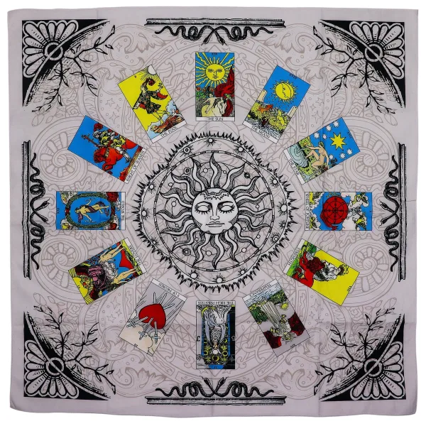 Plátno na Tarotový Výklad - Strom Života (75x75cm)