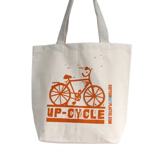 EKO Bavlnněné Tašky - Up Cycle - 4 různé vzory