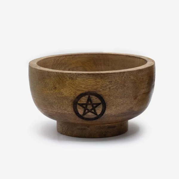 Malá Rituální Miska na Vonné Kužely 11x6.cm - (různé pentagram)