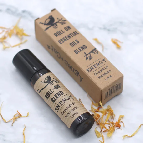 10ml Roll On Směs Esenciálních Olejů - Energie
