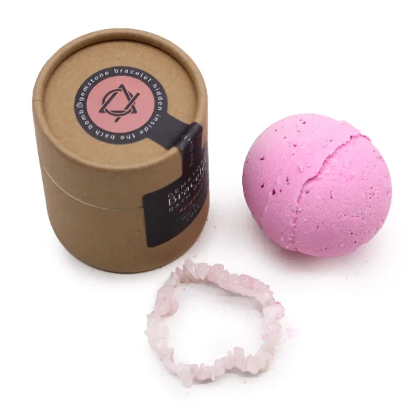 Šumivá Bomba do Koupele s Náramkem Růžením