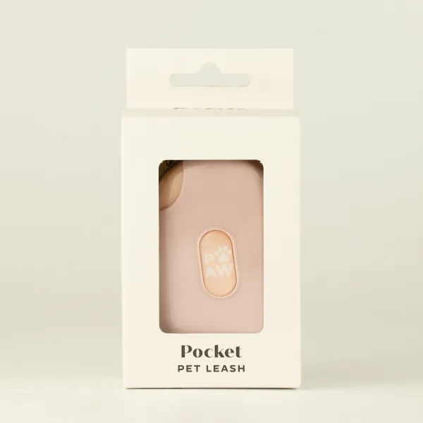 Vodítko Paw Pet - Pocket Pod - Růžová - 1,5 m
