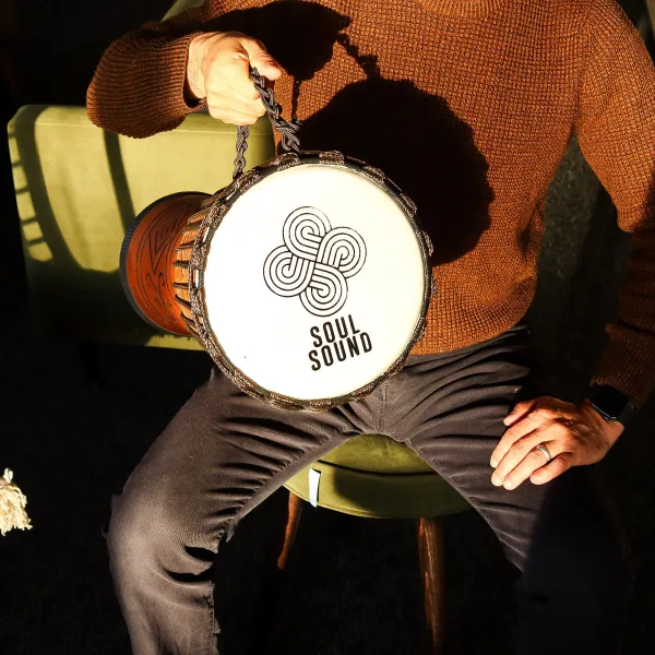 Velký Profesionální Djembe Buben - Soul Sound (nízký) - 50cm (22cm průměr)