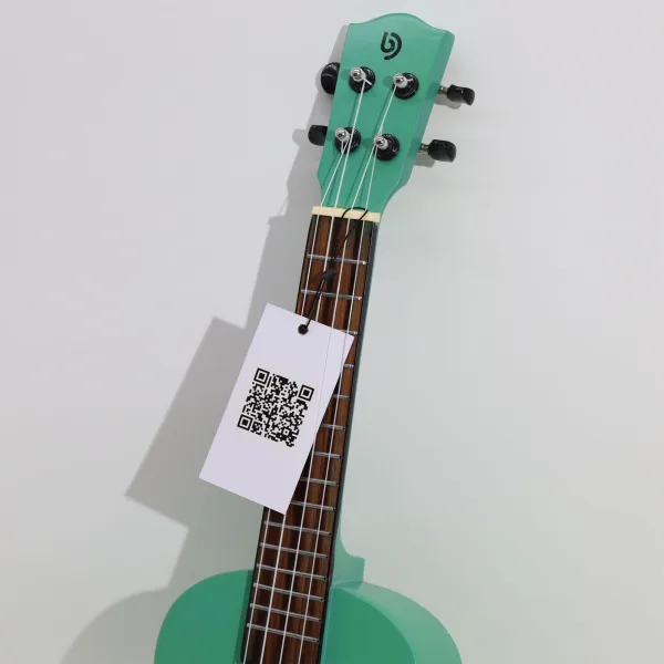 Ručně Vyráběné Ukulele - Tyrkysový Finish (4 Struny)