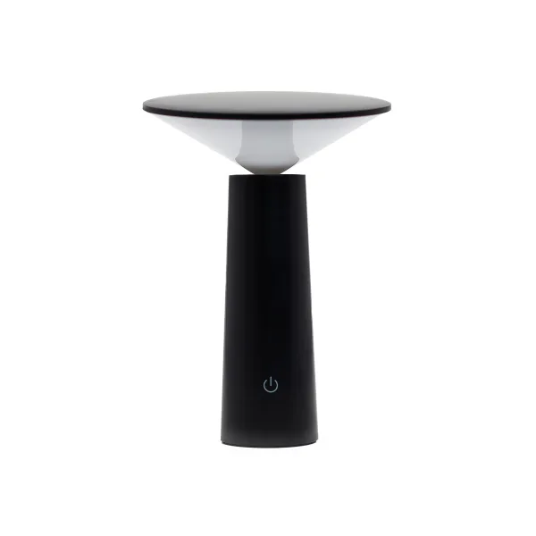 Dotyková Lampa - Černá Houba - Nastavitelná - USB (C) - Dobíjecí  (2000 Watt)