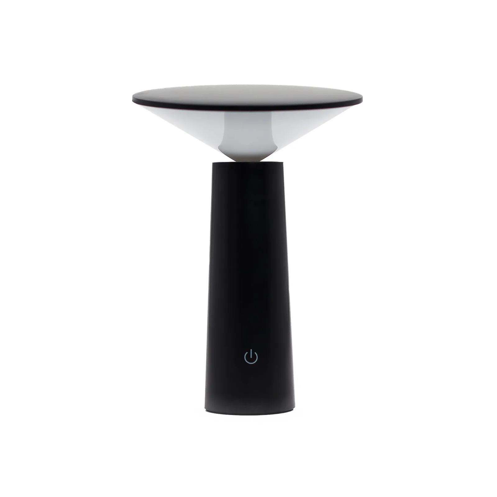 Dotyková Lampa - Černá Houba - Nastavitelná - USB (C) - Dobíjecí  (2000 Watt)