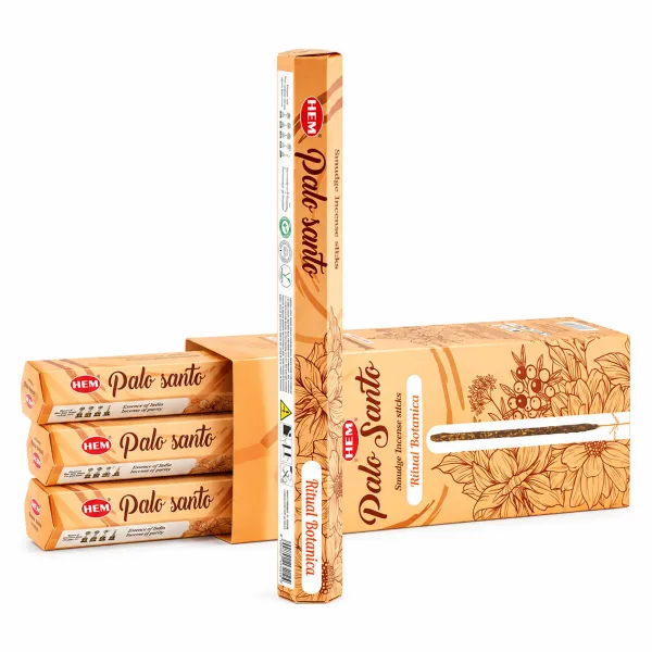 HEM Šestiúhelníkové Kadidlo - Smuge - Palo Santo