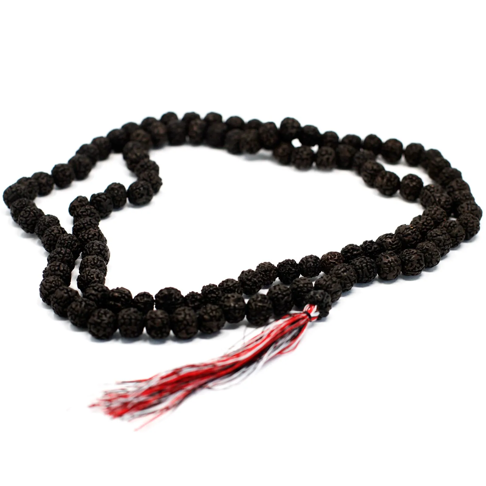 108 Rudraksha Mala - Tmavý