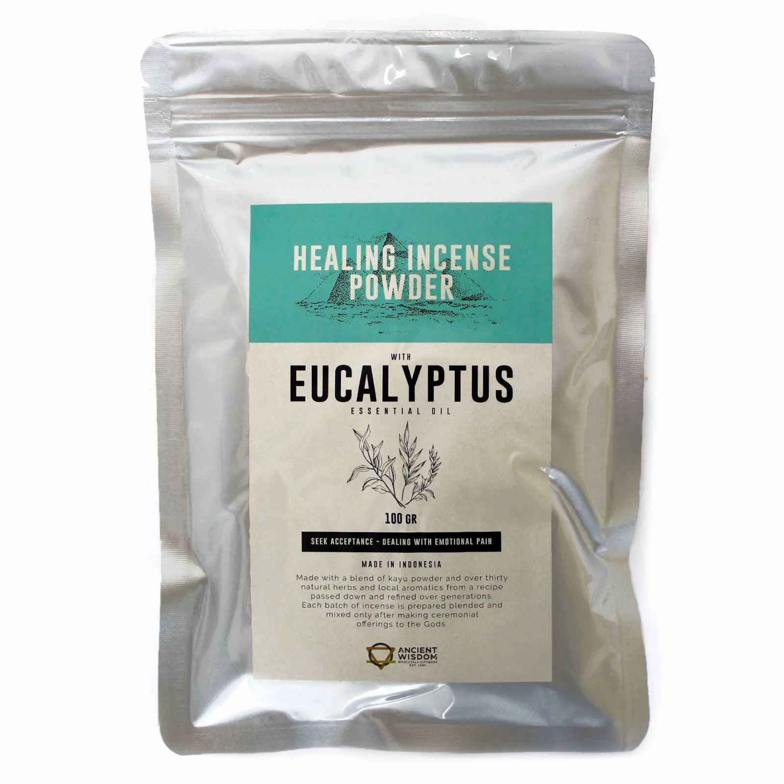 Léčivý Kadidlový Prášek - Eukalyptus 100gm