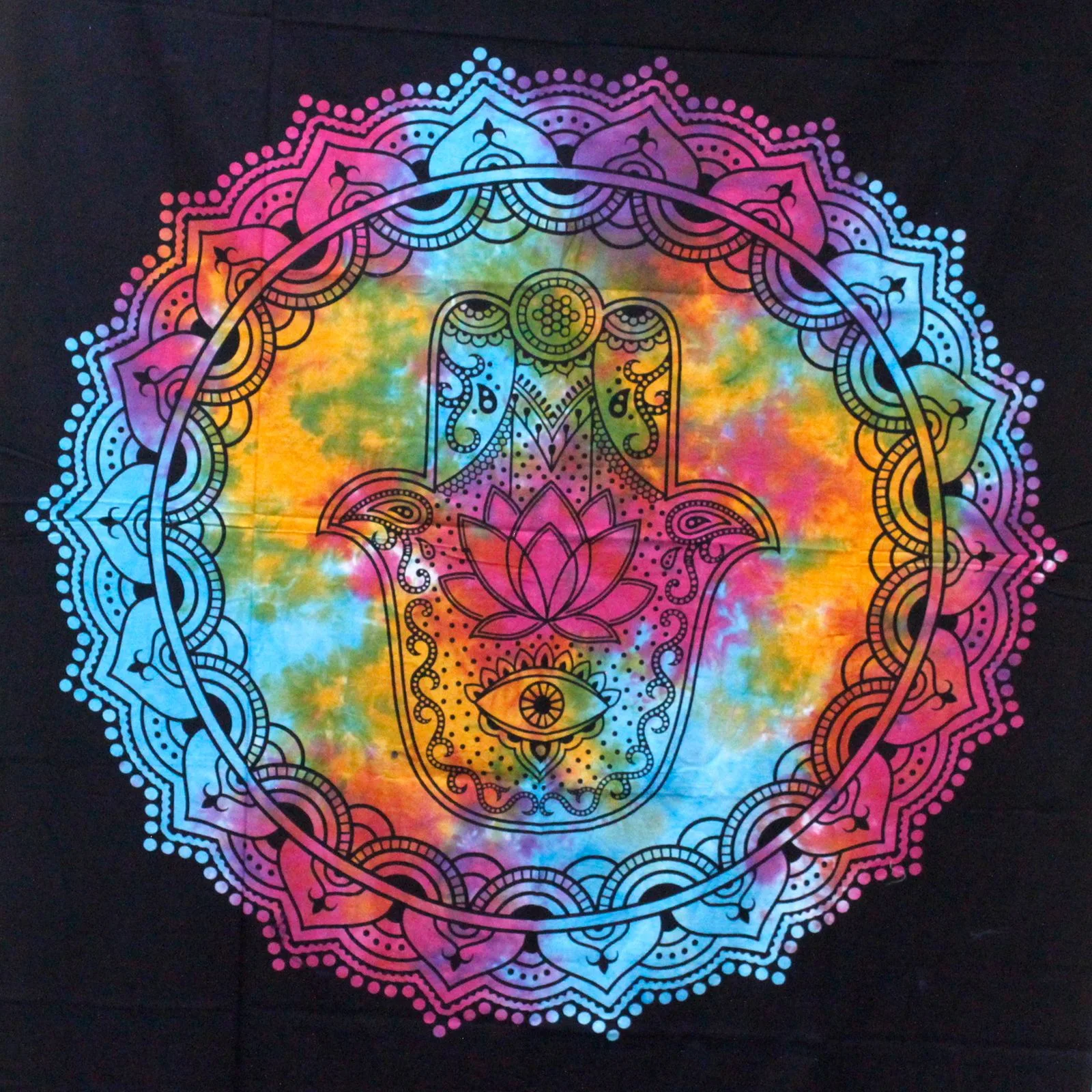 Bavlněný Přehoz na Postel (Velký) - Hamsa