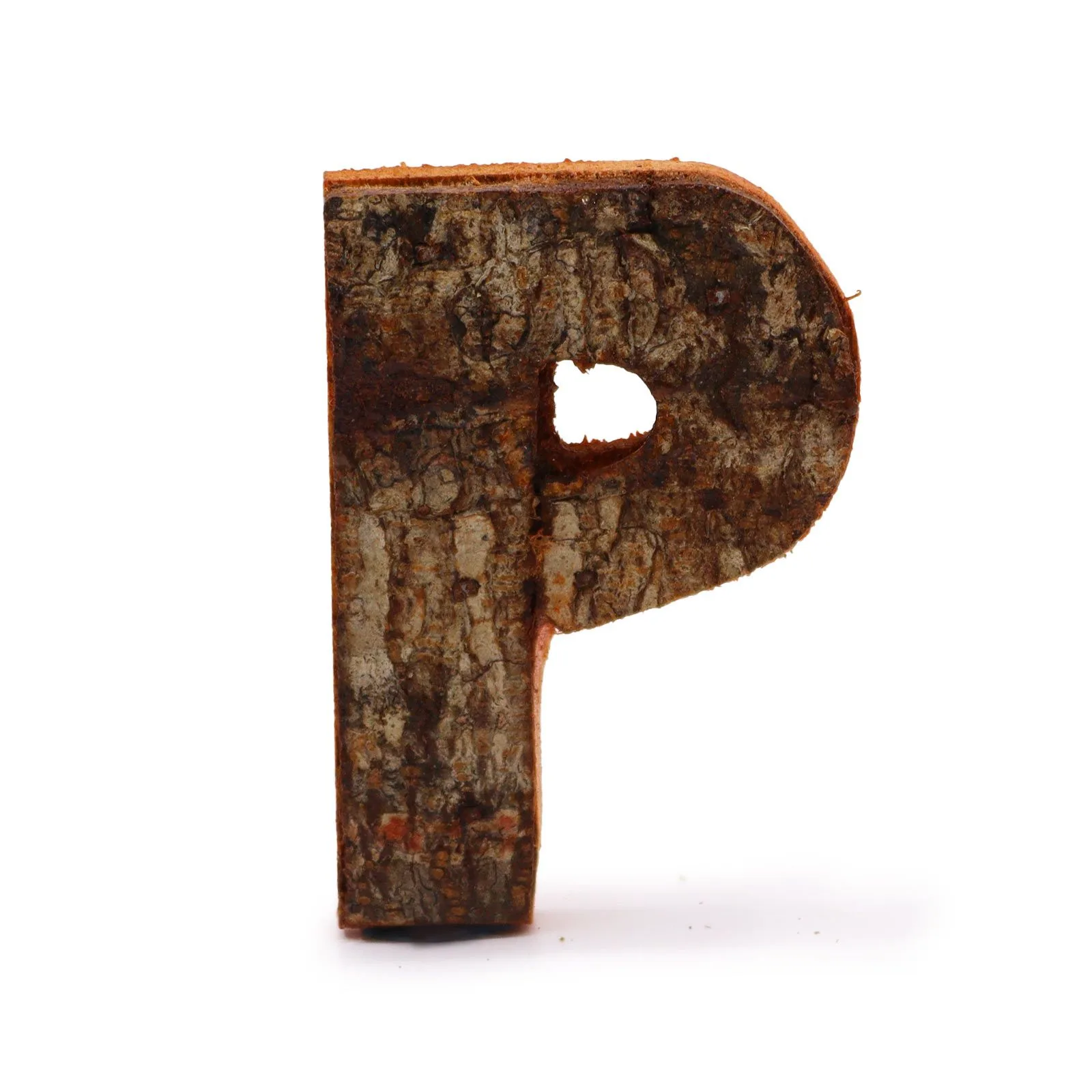 Písmeno - Rustikální Kůra - P  - 7cm
