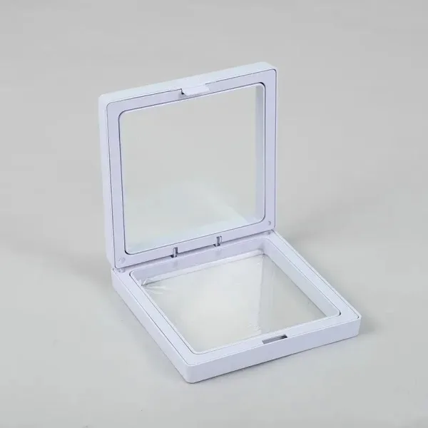 Malý 3D Rámek s Flexibilní Fólií 7x7cm - Bílý