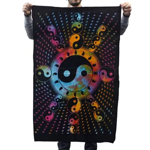 Bavlněné Nástěnné Závěsy - Ying Yang