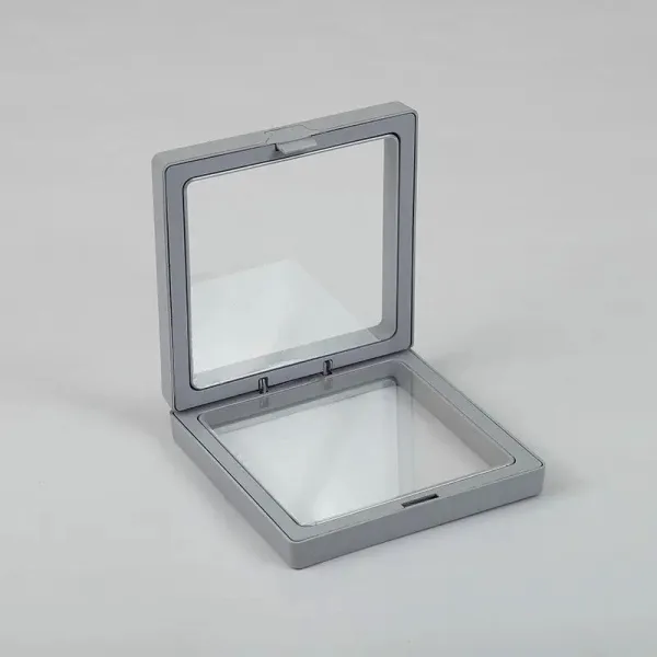 Velký 3D Rámek s Flexibilní Fólií  11x11cm - Šedý