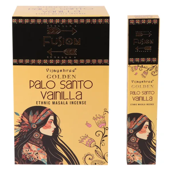 15g Vonné Tyčinky Golden - Palo Santo & Vanilka