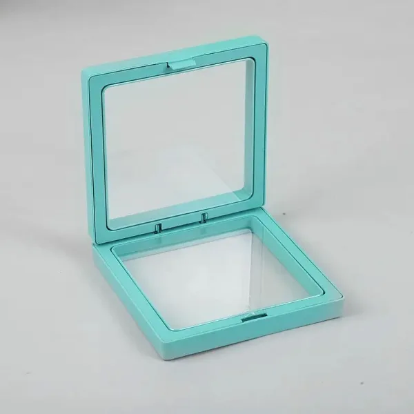 Malý 3D Rámek s Flexibilní Fólií  7x7cm - Modrozelený