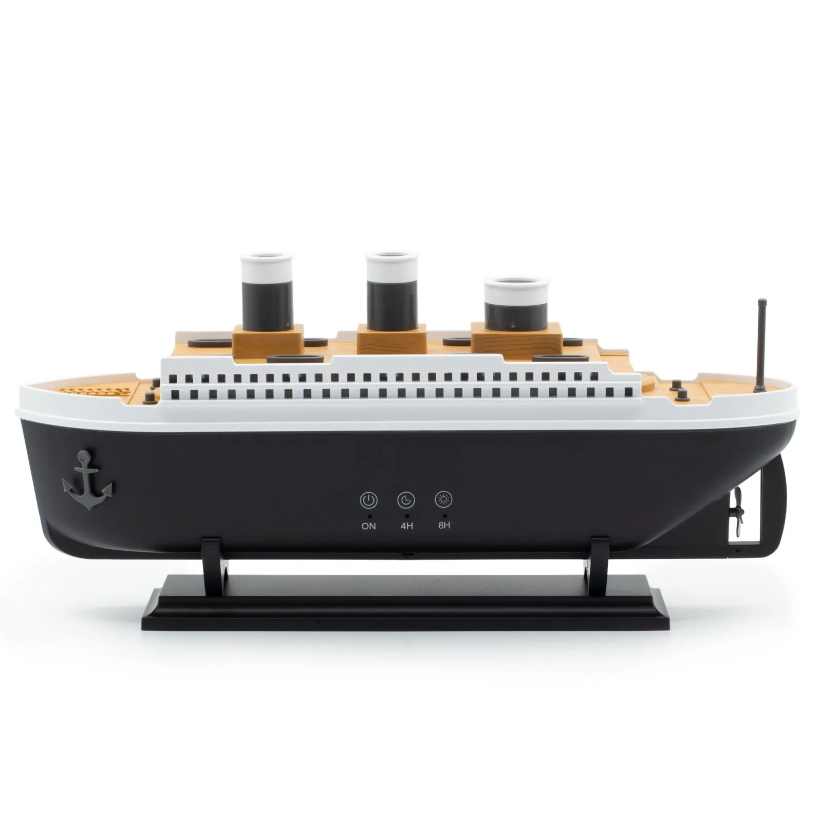 Aroma Difuzér - Model Titanic - Efekt Obláčku - USB - Změna Barvy - Dálkové Ovládání