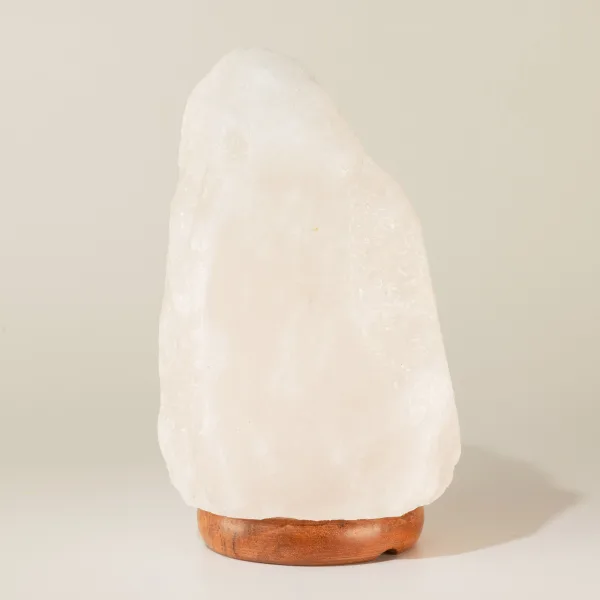 Lampa z Bílé Himalájské Soli & Podstavec cca 2-3kg