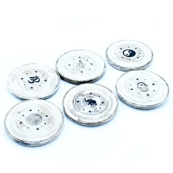 Vymývaný Stojan na Vonné Tyčinky a Kužely - Disk