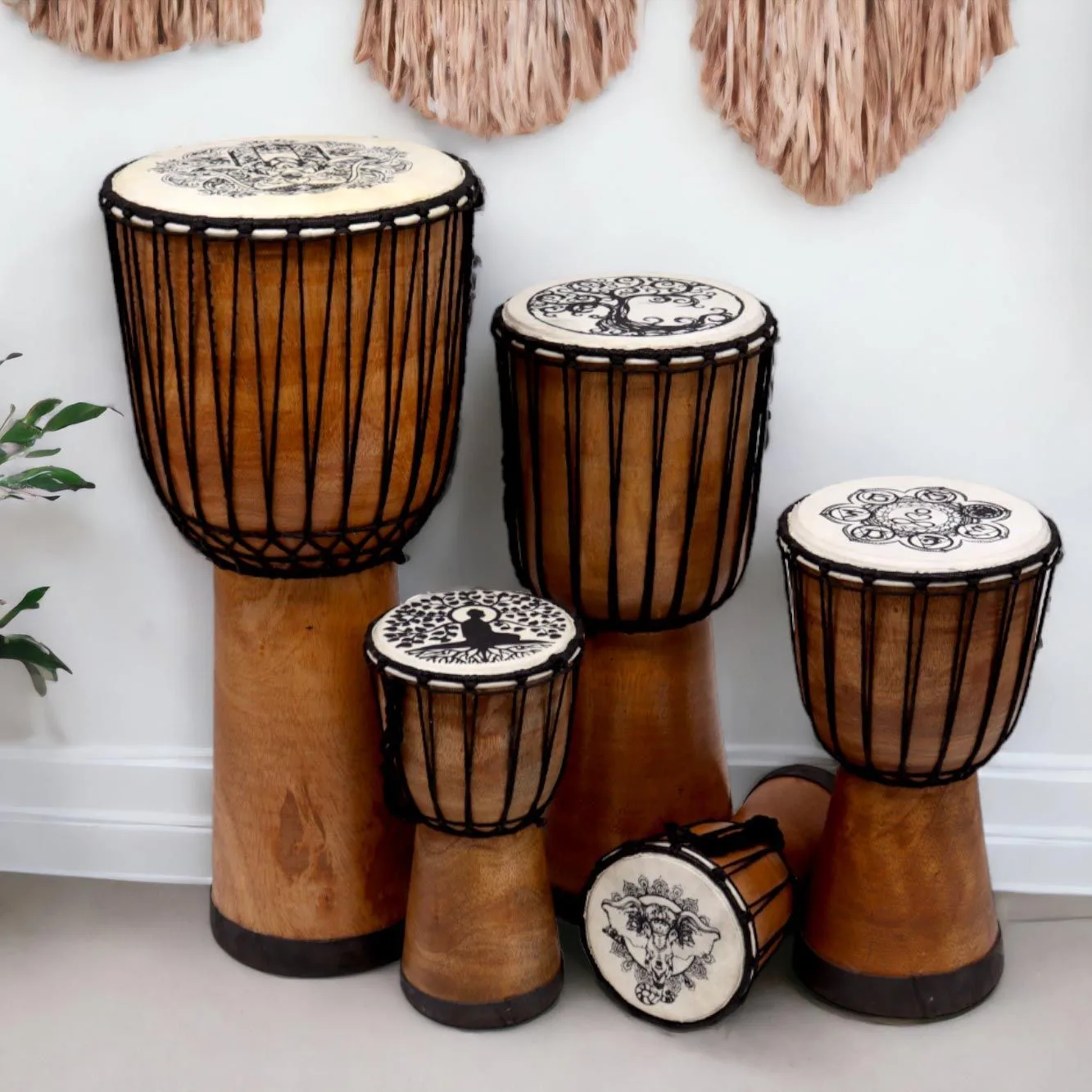 Ručně Vyráběný Buben Djembe - 40cm