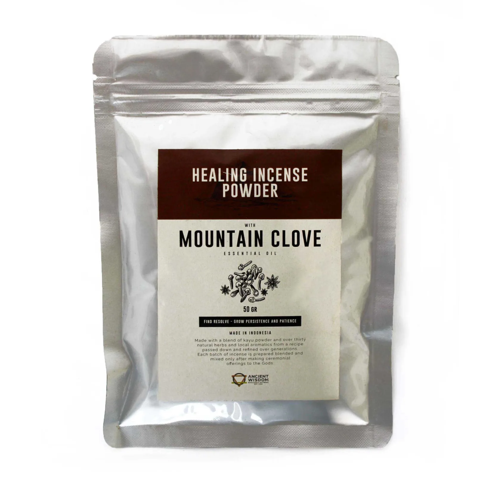 Léčivý Kadidlový Prášek - Horský Hřebíček 50gm