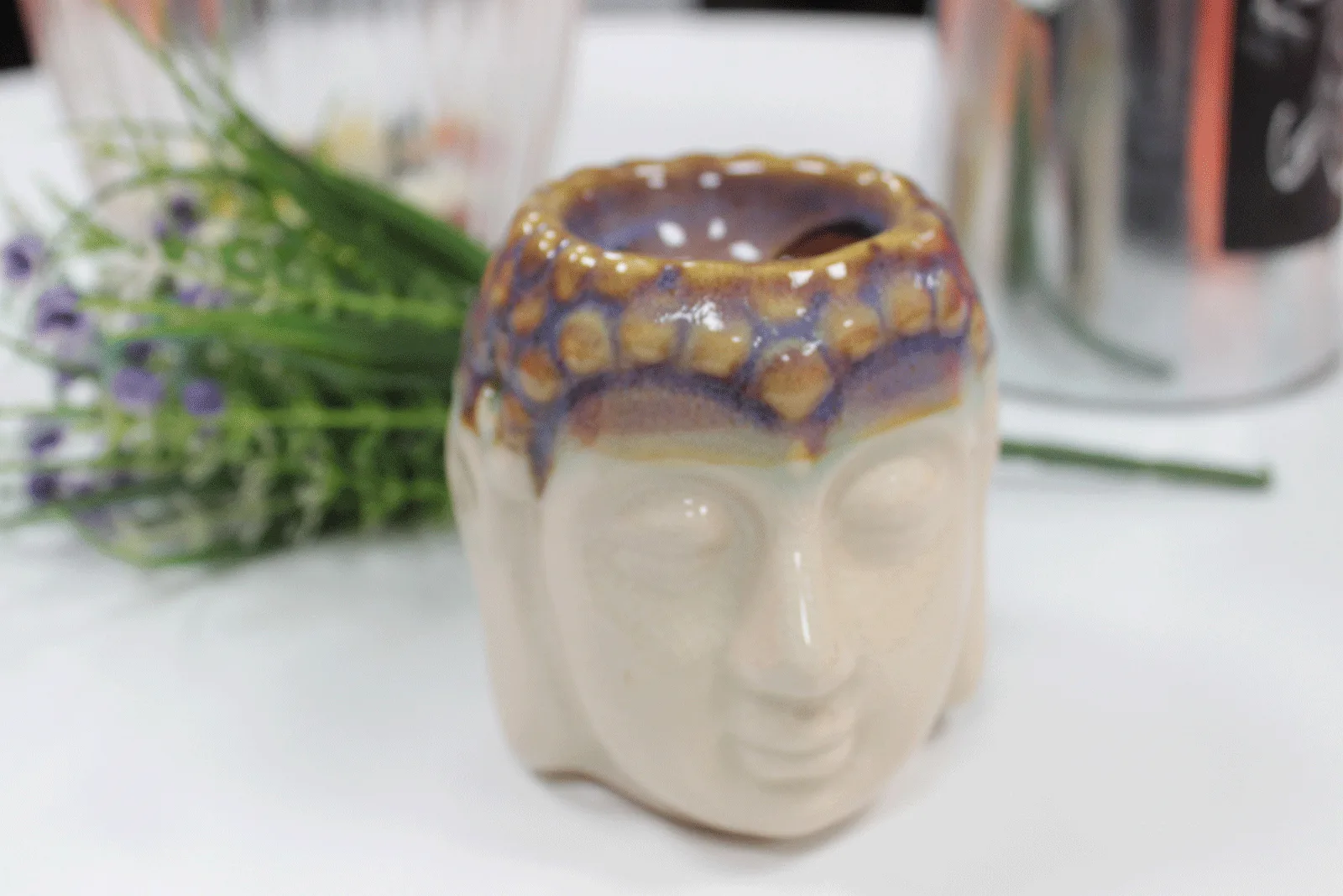 Aroma Lampa Buddha - Slonovina & Máta