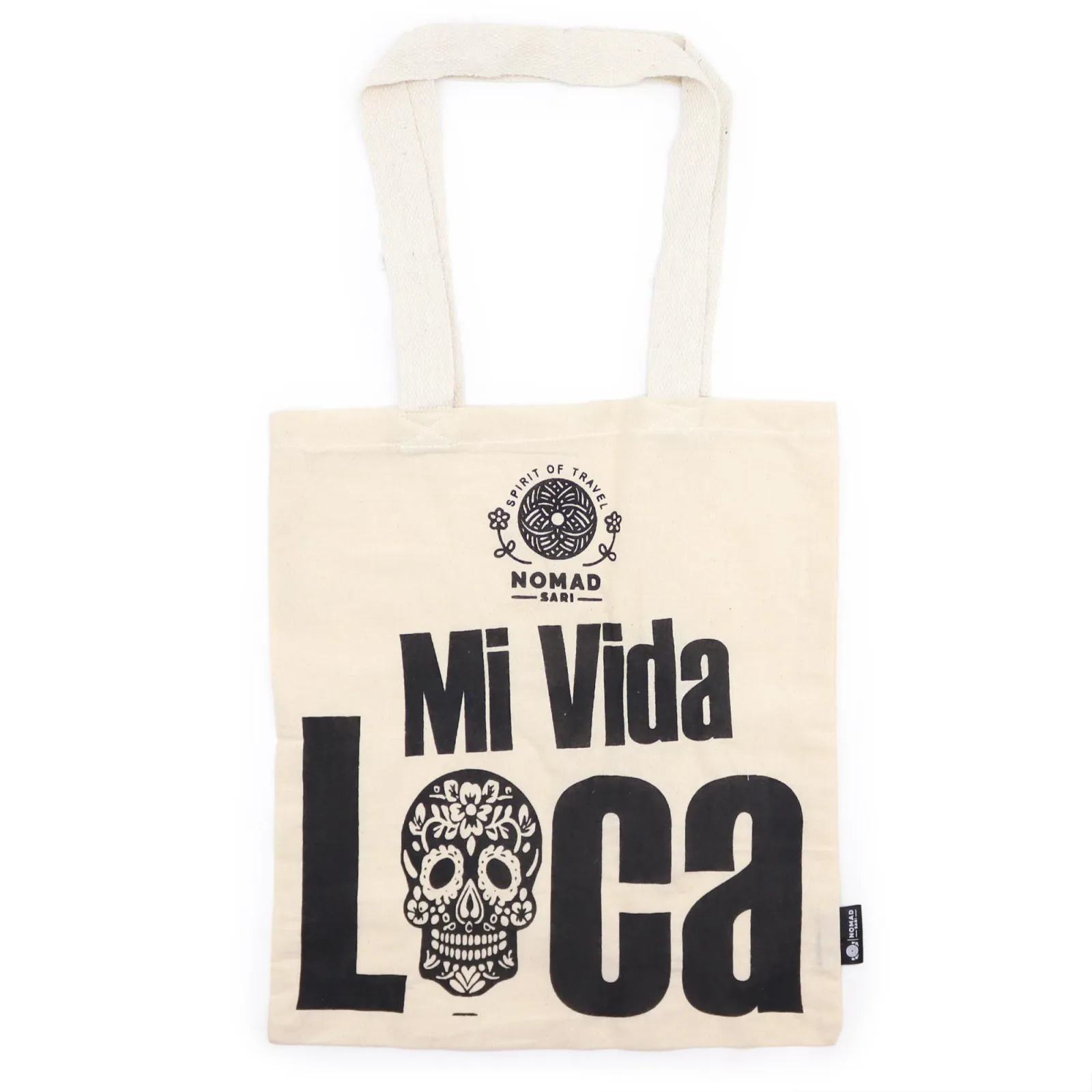 Ikonická Základní Taška - Mi Vida Loca - (40x36cm) - Přírodní 4oz